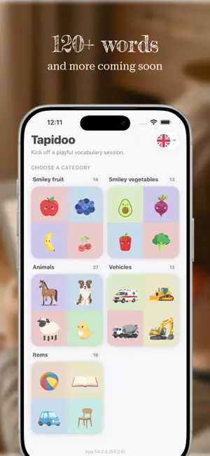 Tapidoo: First Words Game screenshot 4