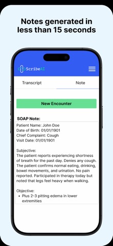 CareBeam - Clinical Notes Screenshot 2 of 3