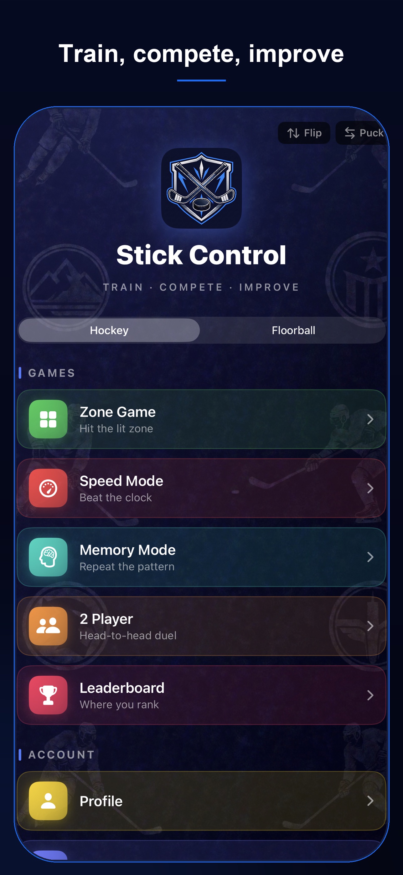 Screenshot 3 of StickControl: Hockey Training