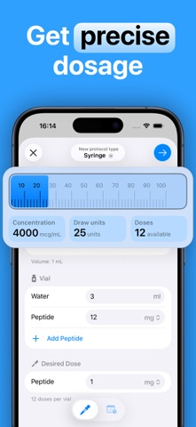 Peptide Calculator: PepFlow Screenshot 1 of 8