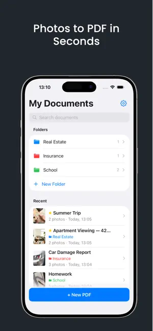 PDF Photos — Image to PDF screenshot 1