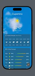 Weather 360 pro screenshot #1 for iPhone