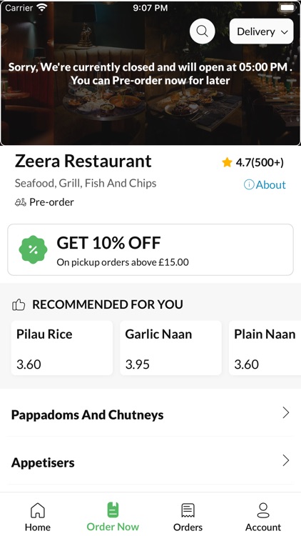 Zeera Restaurant