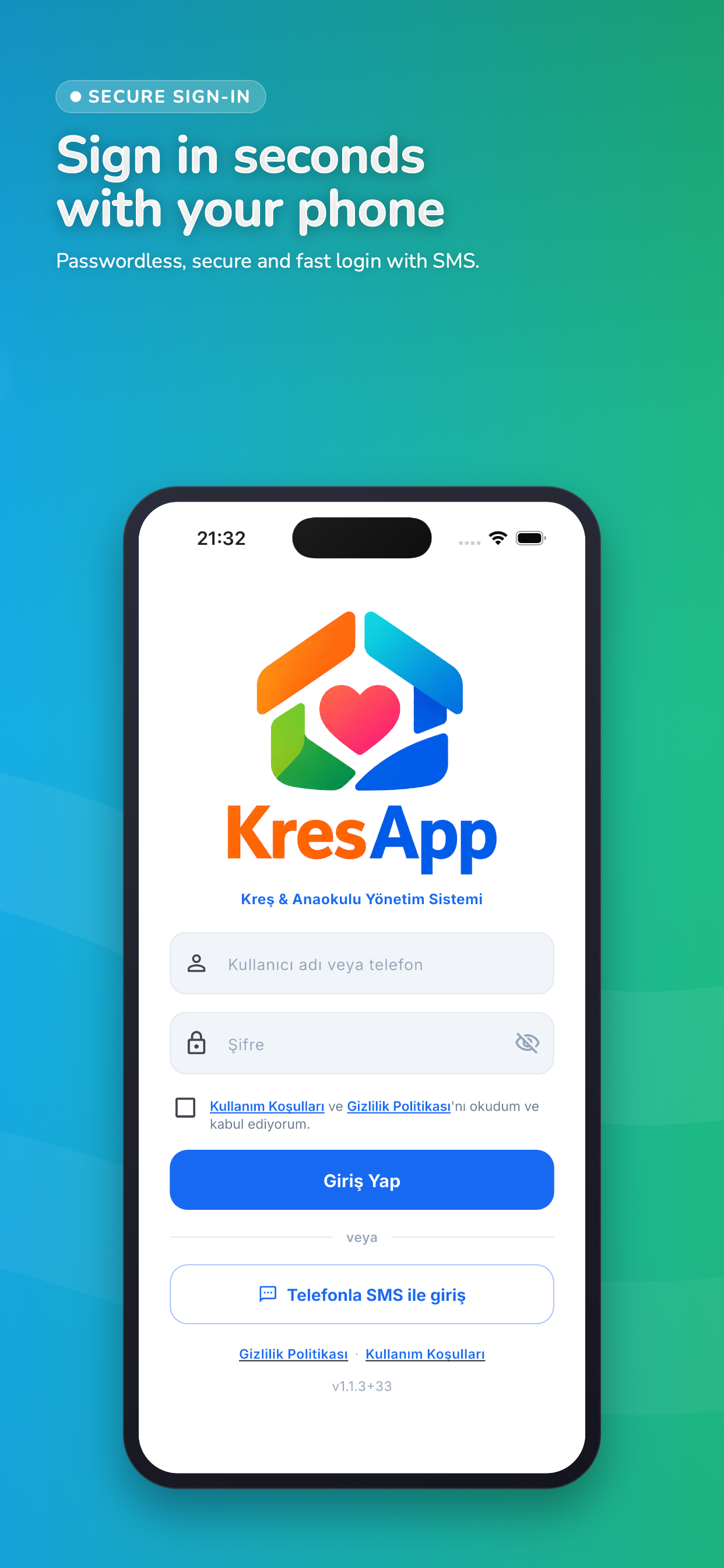 KresApp — Preschool & Daycare