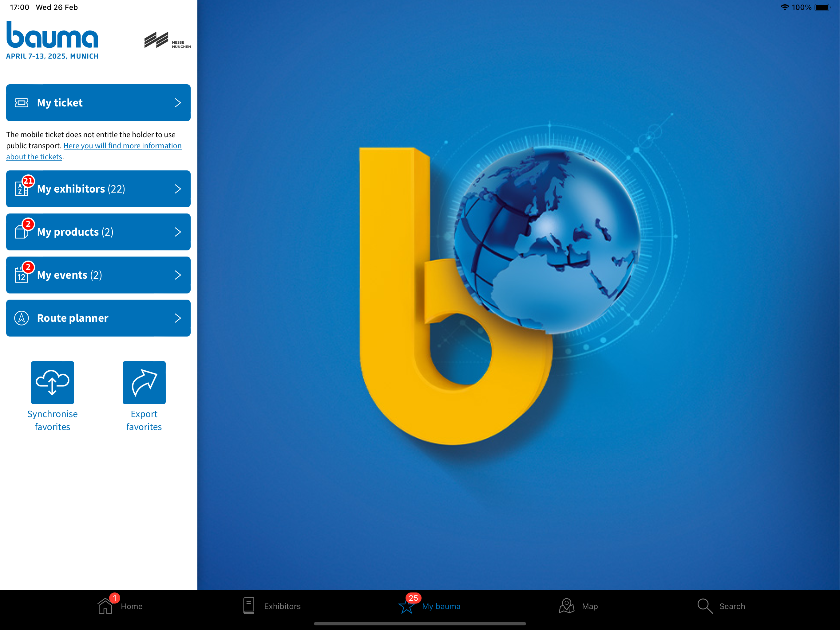 bauma app