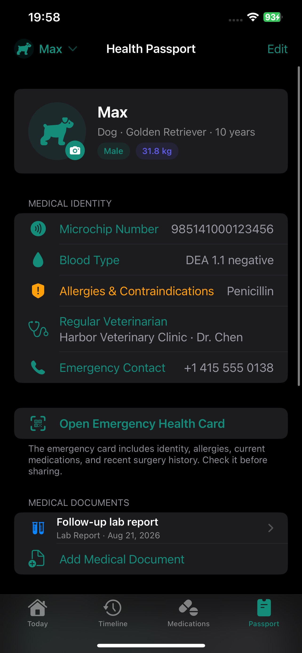 Screenshot 4 of PetCase: Pet Health Records