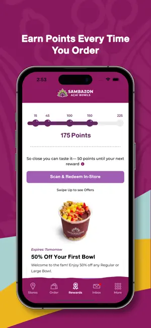 SAMBAZON Açaí Bowls screenshot 2