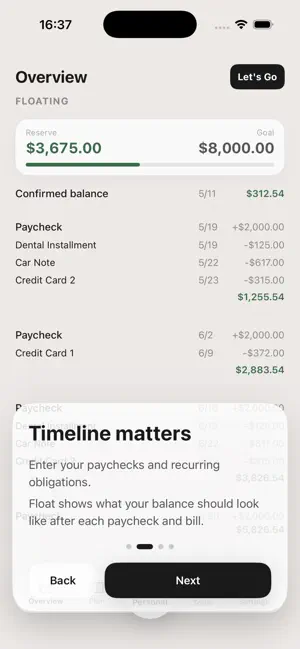 Float Cashflow screenshot 2