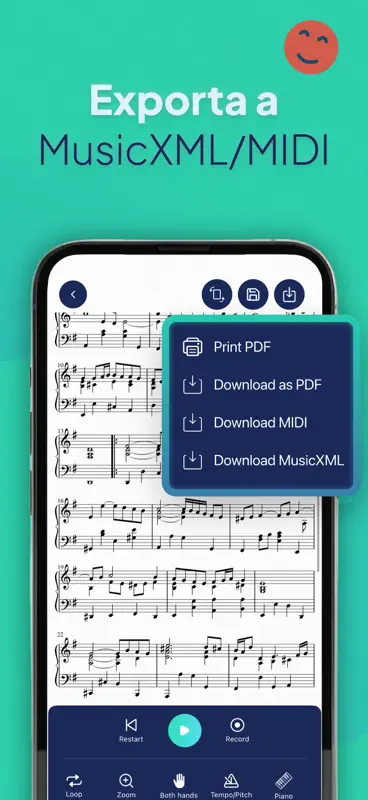 Halbestunde Sheet Music Reader screenshot 3 of 8