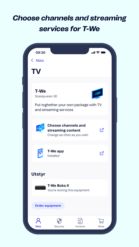 #3. Mitt Telenor (iOS) Podle: Telenor Norge