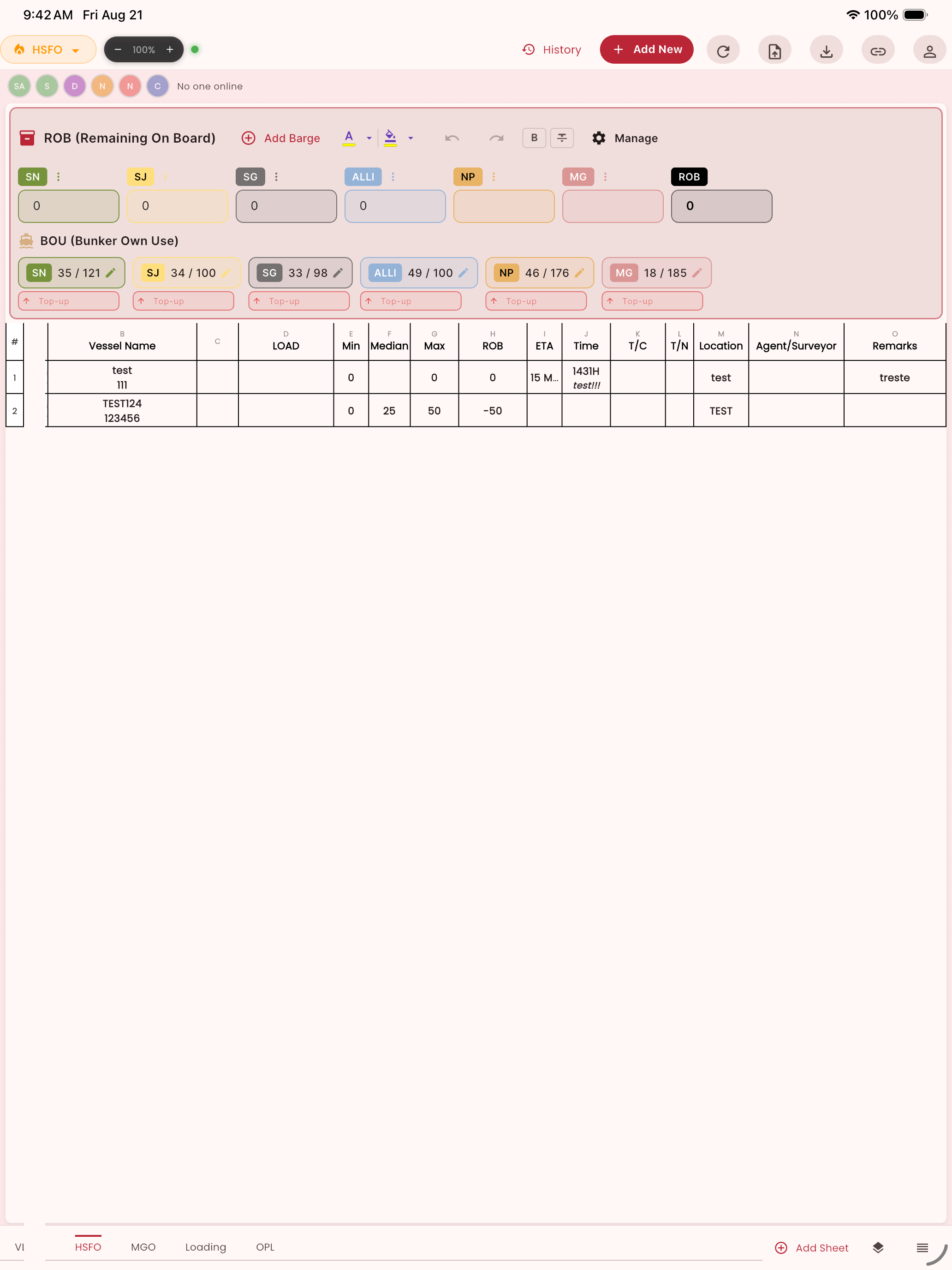 Straits Bunkering screenshot 6