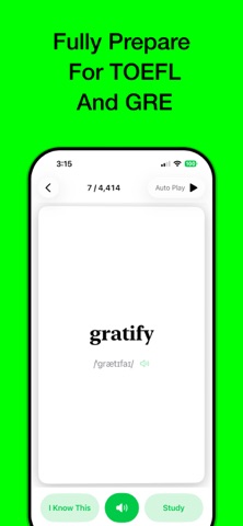 Academic English Vocabulary iPhone screenshot