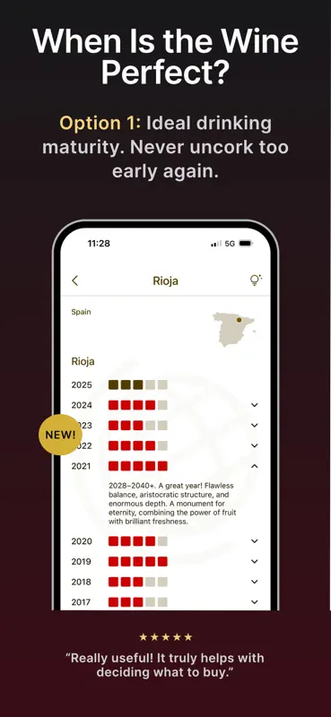 Wine Vintages: Rating Chart screenshot 3 of 7
