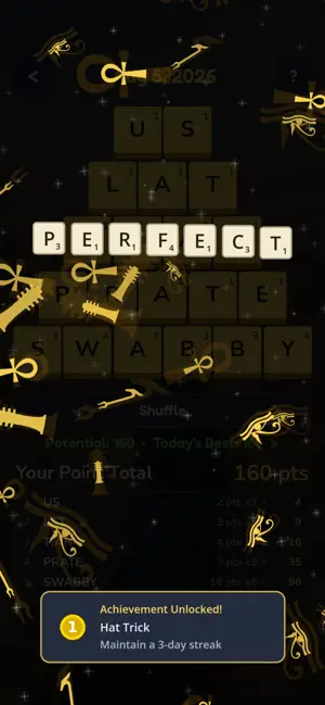 Pyramiddle - Daily Word Puzzle screenshot 1