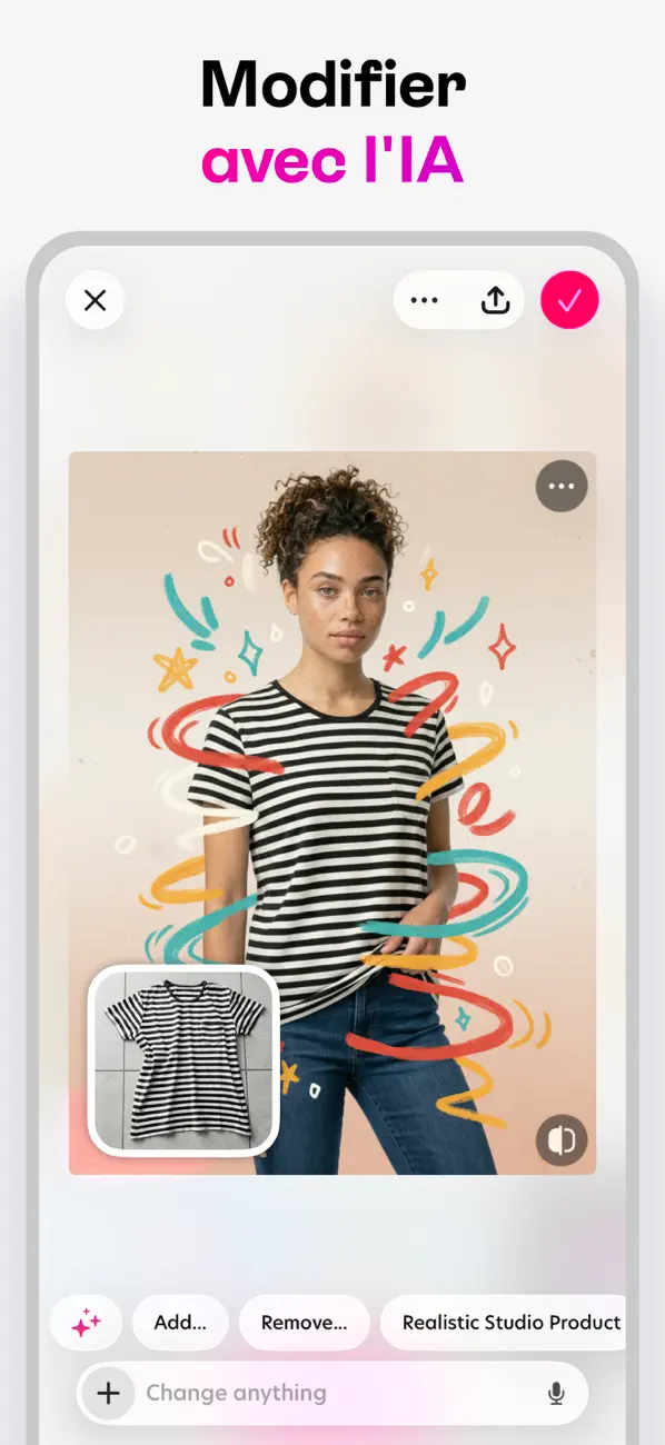 Screenshot #3 pour Bazaart : Éditeur photo IA