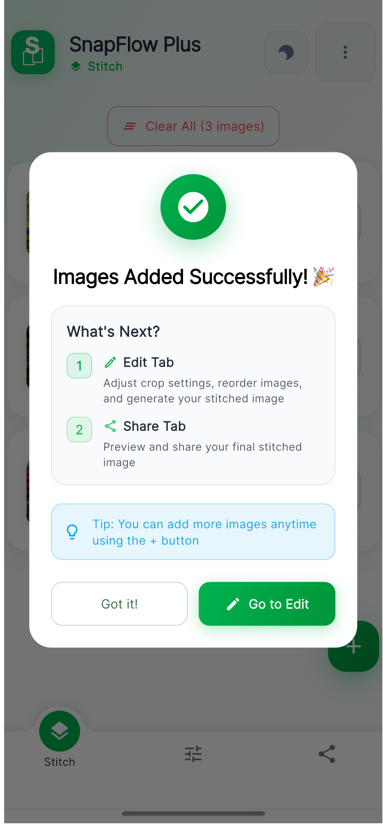 SnapFlow Plus screenshot 2