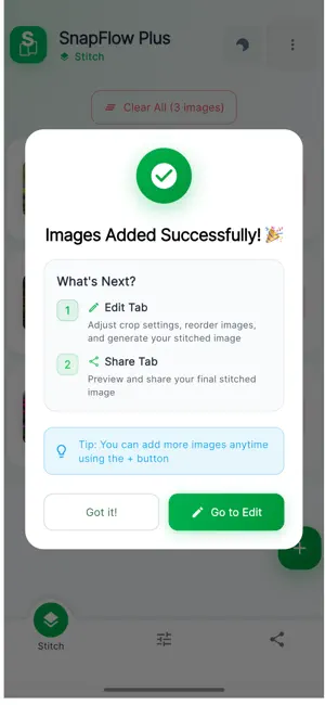 SnapFlow Plus screenshot 2