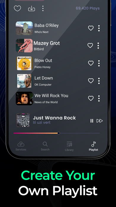 Music Panda・Cloud Music Player Screenshot