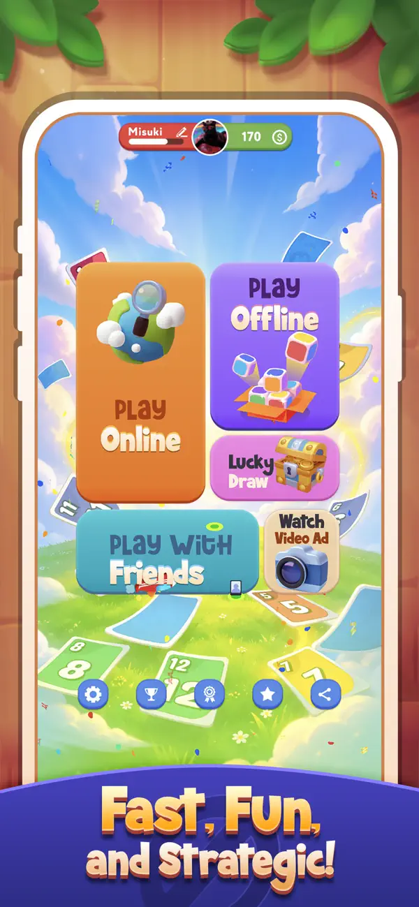 Screenshot #1 pour Skippo Skip Solitaire Game