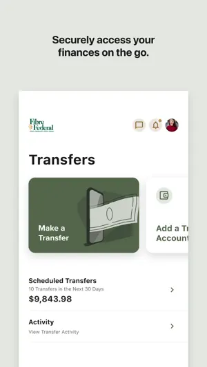 Fibre Federal/TLC Credit Union screenshot 2