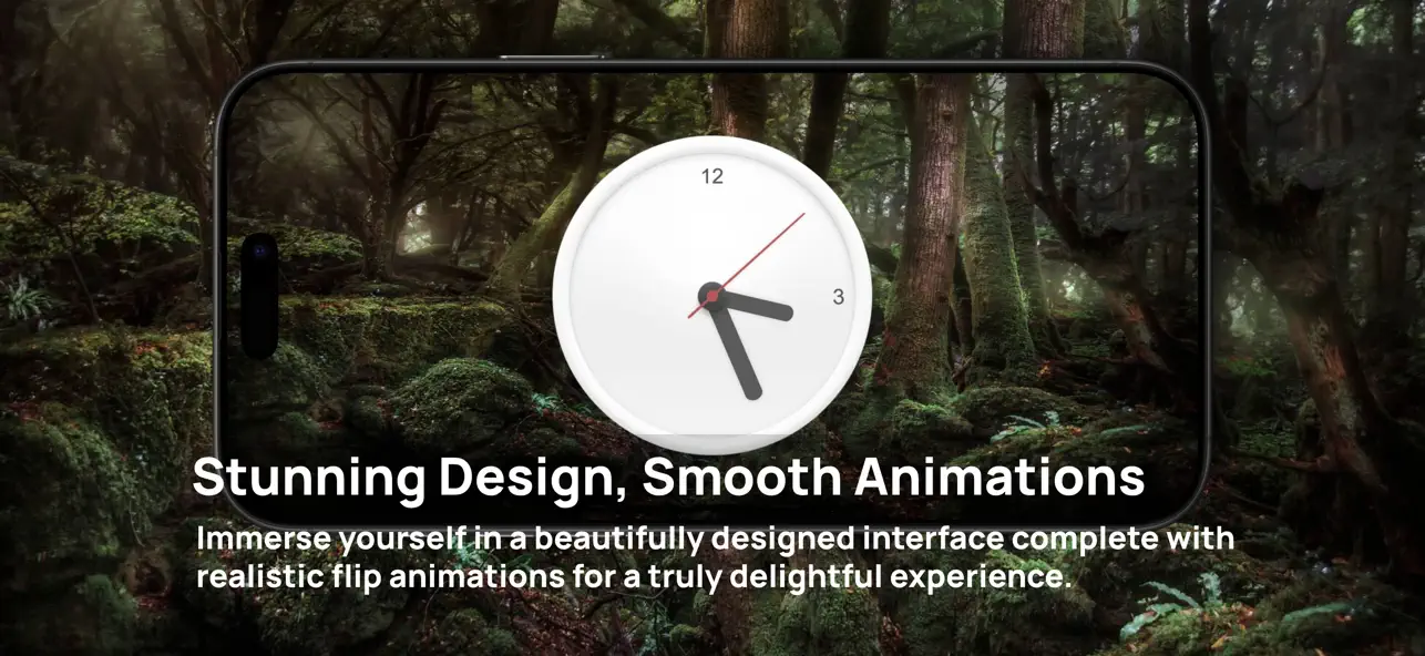 Screenshot #3 pour Desktop Flip Clock