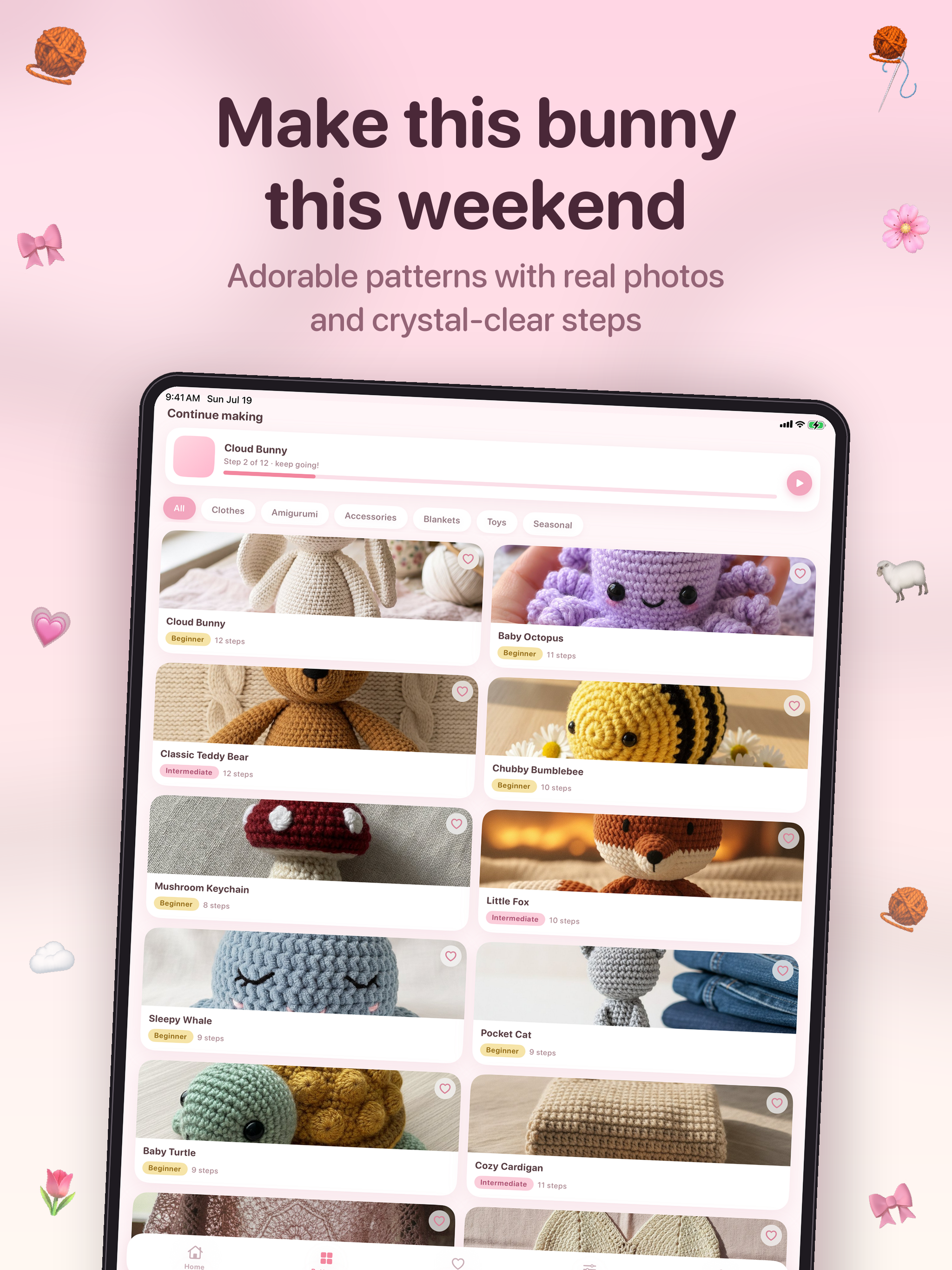 Yarny: Crochet & Knit Patterns screenshot 8