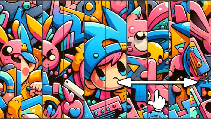 Horizontal Puzzle Game gt XX24