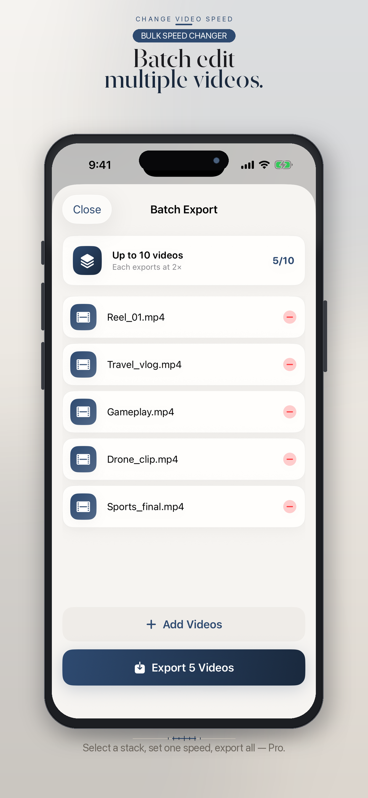 Video Speed • Slow Mo Editor screenshot 5