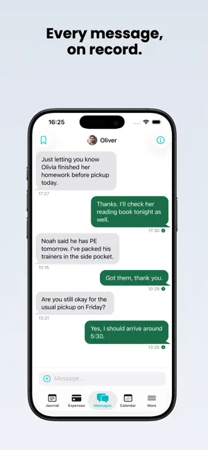 Parentlog: Co-Parenting App screenshot 2