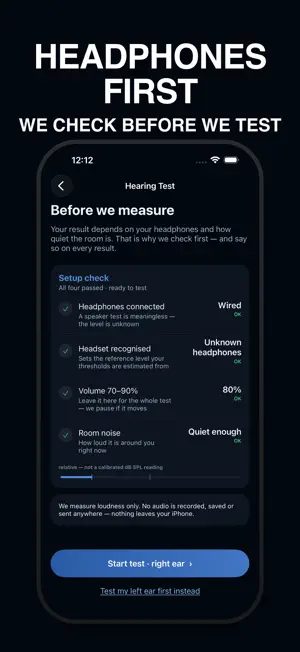 Tonelog Hearing Test screenshot 2