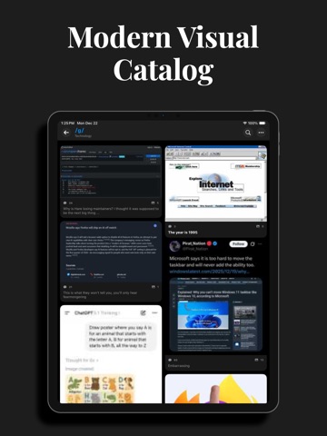 Overboard: Community Browser iPad screenshot