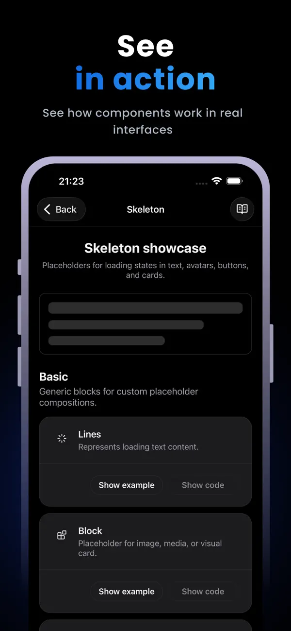 #3. React Native UI Kit – Nova (iOS) By: Alexander Friedrich