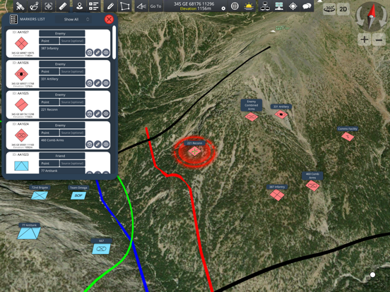 Screenshot #5 pour Achilleus 3D Tactical Map
