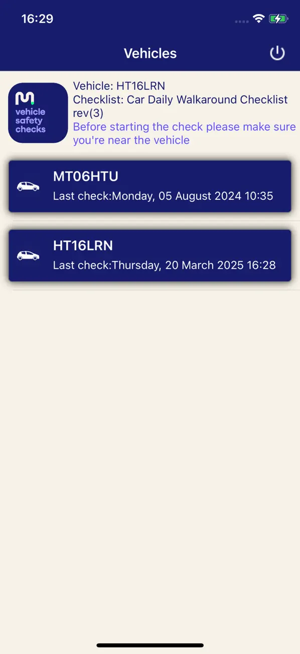 Screenshot #2 pour Motia Vehicle Safety Checks