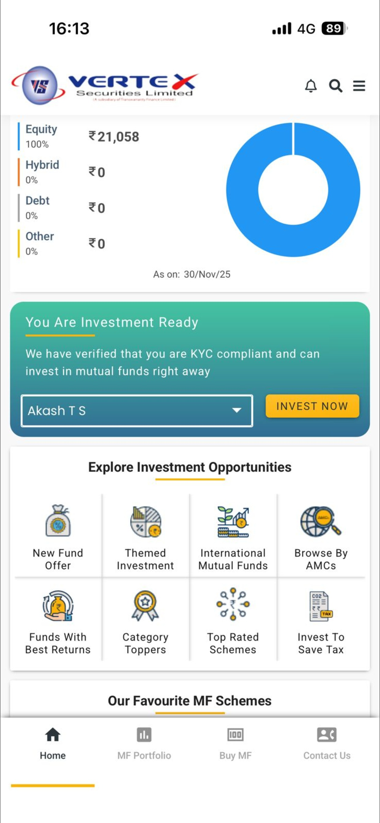 Vertex Wealth Manager screenshot 4