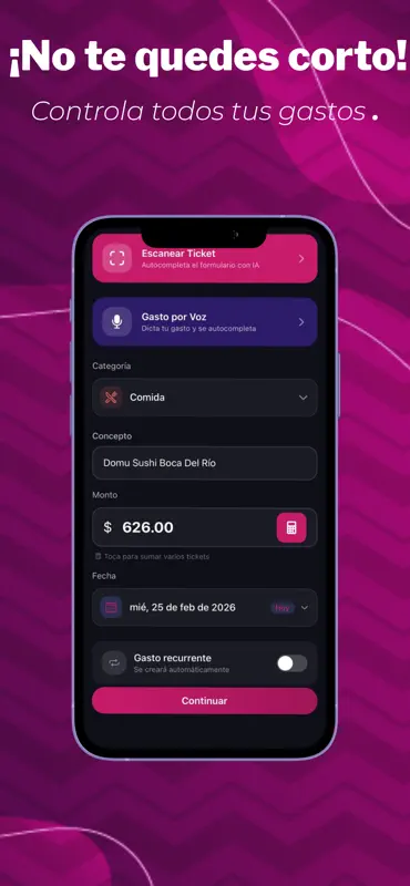 CoperachApp - Gastos y Cuentas screenshot 2 of 8