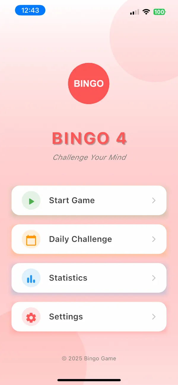 Screenshot #1 pour My Bingo