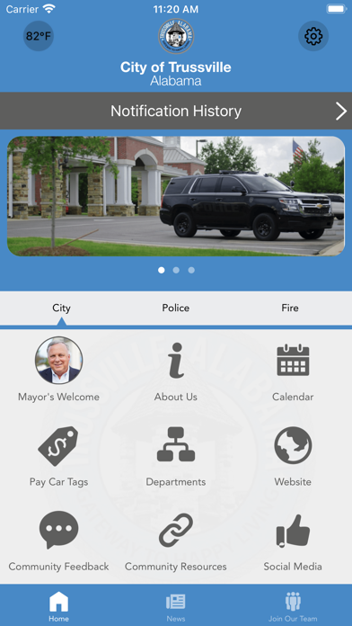 City of Trussville AL Screenshot