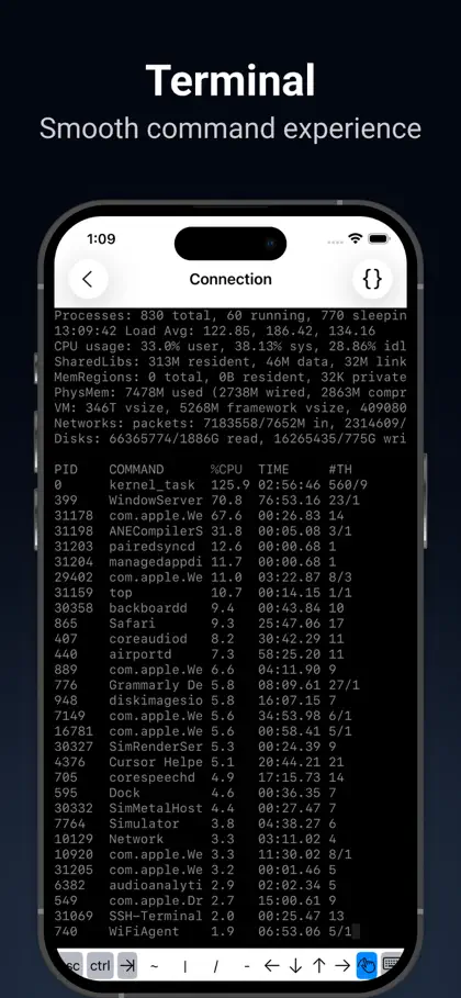 SSH Client – Terminal & SFTP ekran görüntüsü 5 / 6