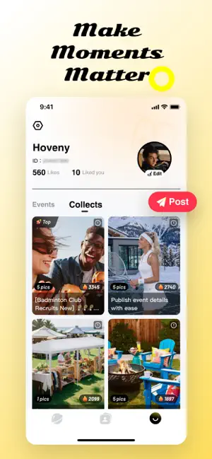 Pearl: Live Connect & Events iPhone screenshot 4