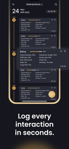 Flirtmetrics: Cold Approach screenshot