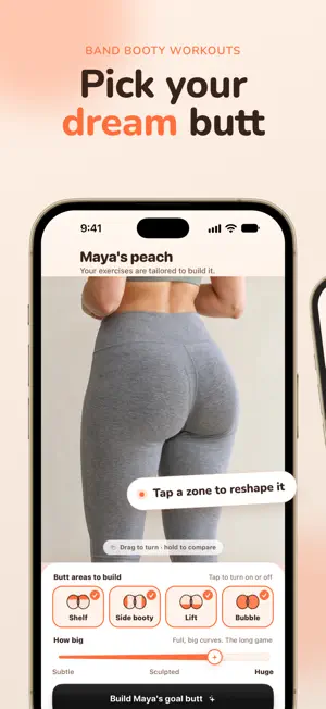 Butt Band Workout - PeachClimb screenshot 1
