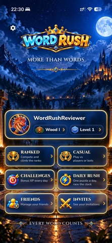 Word Rush: Word Battles Screenshot 1 of 8