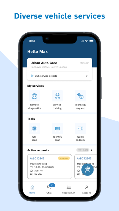 Workshop Service Assist Screenshot