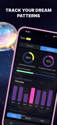 Noxly: Dream Journal & Meaning iPhone screenshot