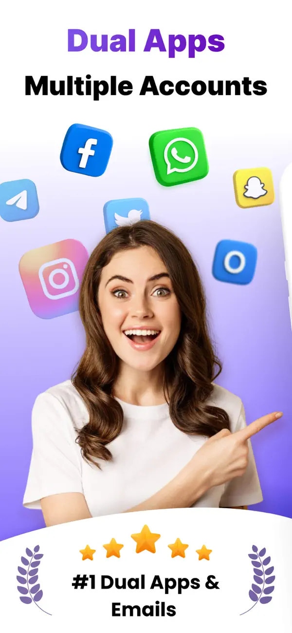 #1. Dual Apps – Multiple Accounts (iOS) 作者: Yash Baraiya