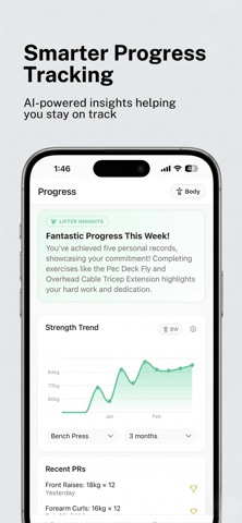 Lifter: Workout Tracker screenshot