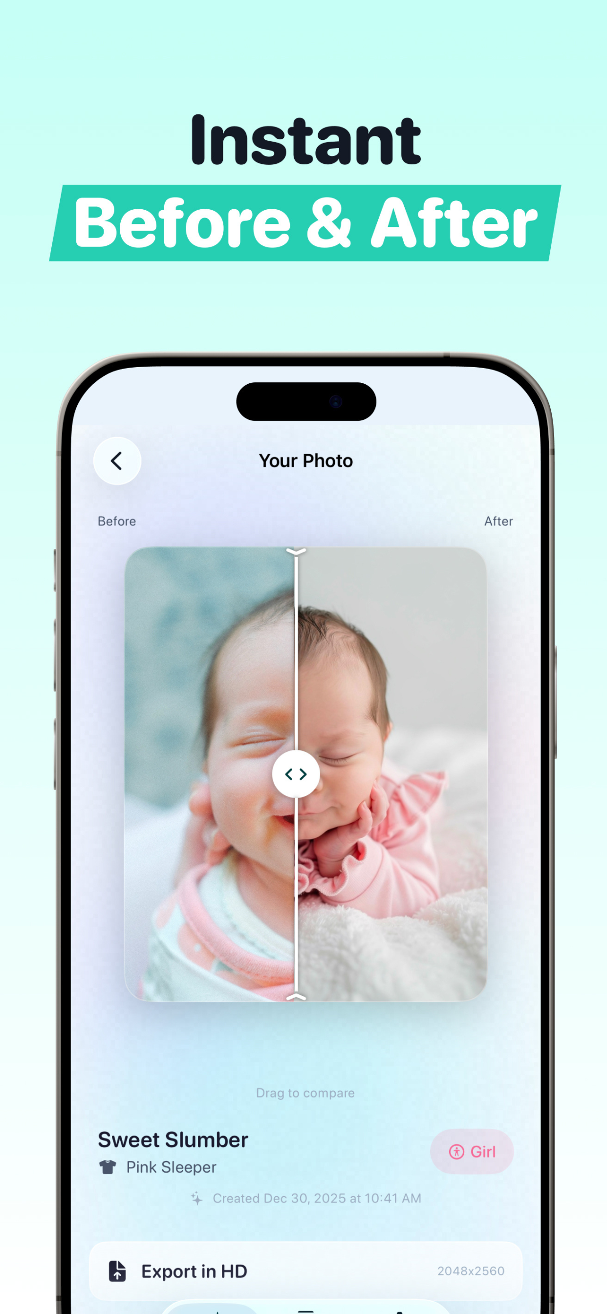 Totti: AI Baby Photo Generator
