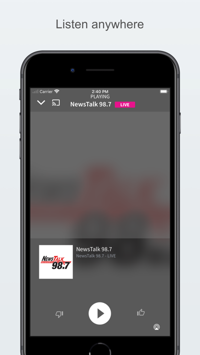 News Talk 98.7 WOKI Screenshot