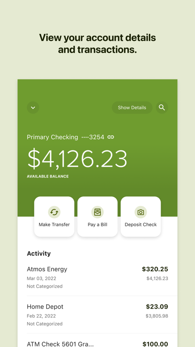 Salal Credit Union iPhone screenshot 3 - Finance app